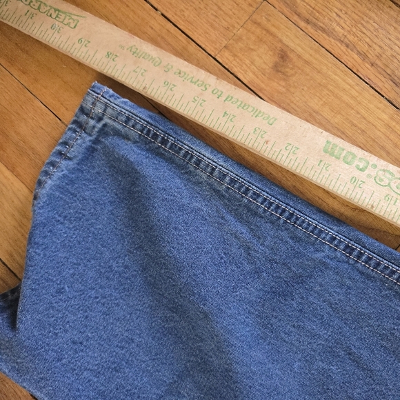 Carhartt FR Jeans 36x30 FRB100 DNM FR Relaxed Fit Blue Denim Distressed Ufcw - Picture 12 of 12